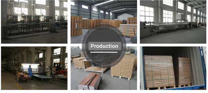 de hand schaafde duurzame lvplijm onderaan vinylplank comercial plastic bevloering 1