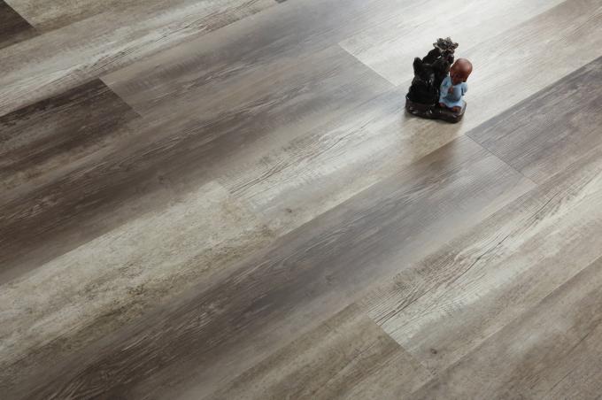 Het anti Vuile Unilin-Vinyl klikt Vinyl de Plankbevloering Vriendschappelijke Eco van Luxepvc - 1
