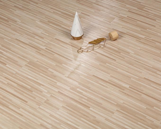 Het vrije Formaldehyde klikt de Vinylplanken van de Bevloerings Vinylvloer met In reliëf gemaakte Glasvezel 1